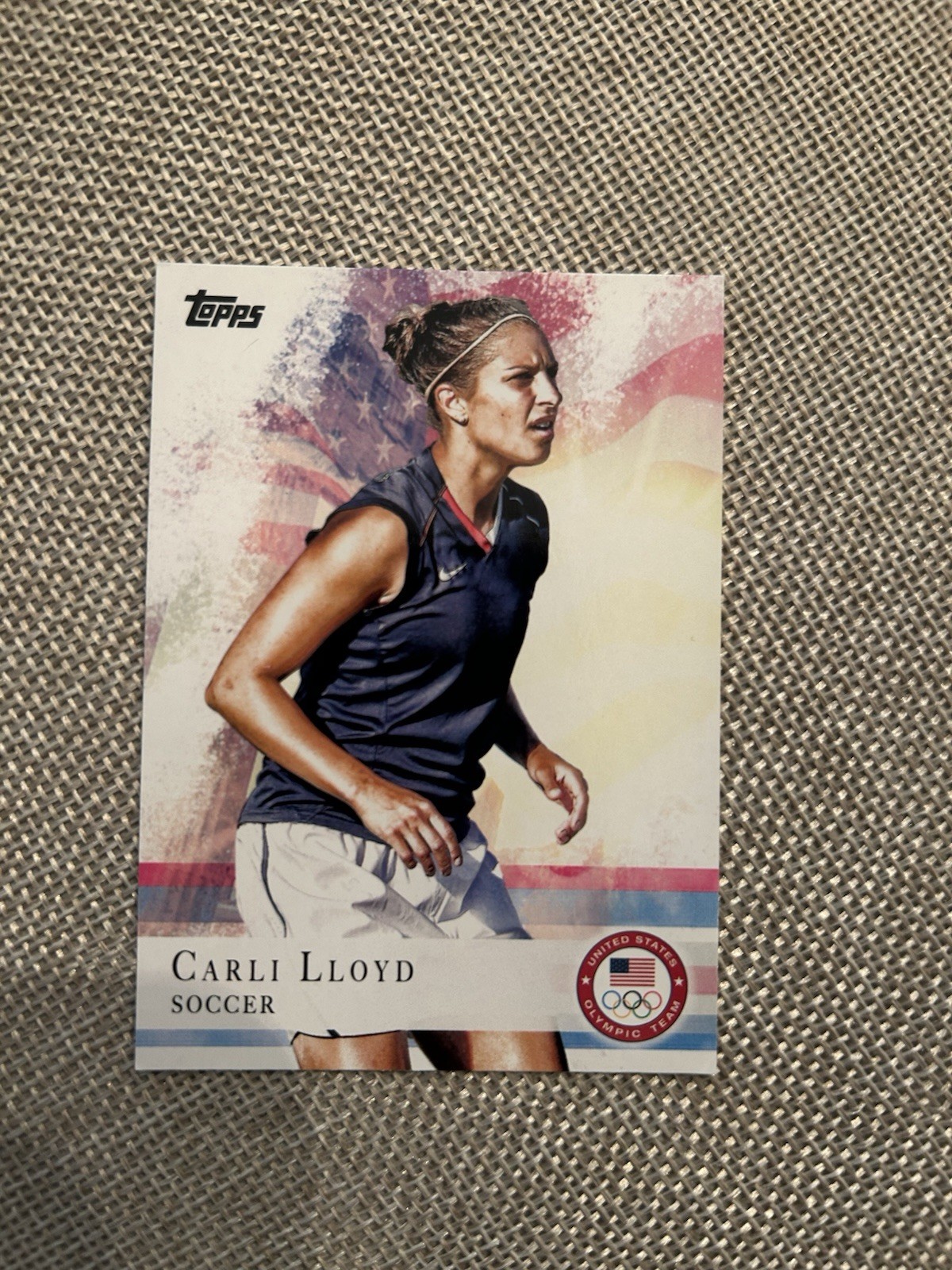 2012 Topps U.S. Olympic Team and Olympic Hopefuls – Carli Lloyd #83 ROOKIE!