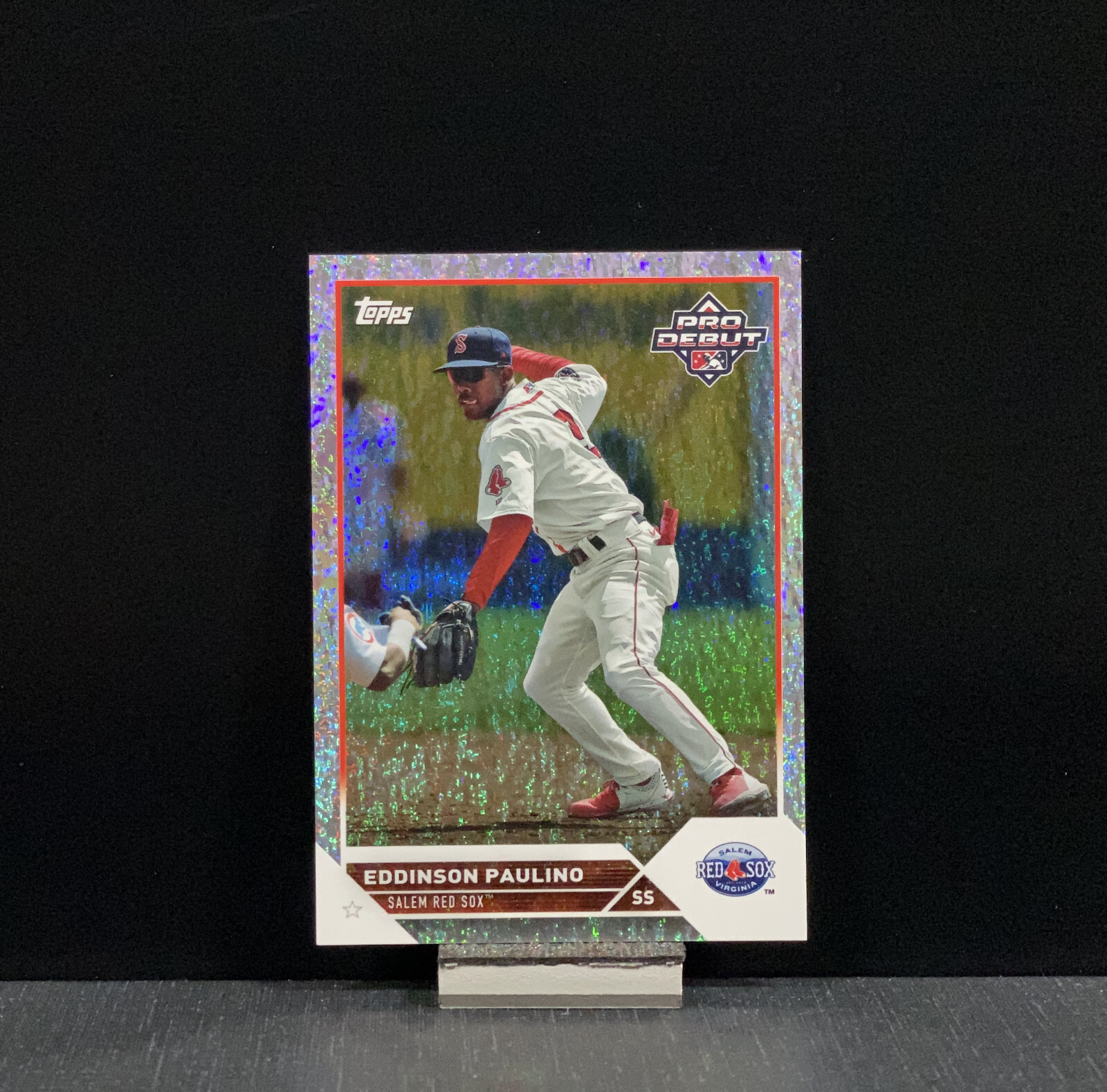 2023 Topps Pro Debut – EDDINSON PAULINO – Sparkle Foil Parallel /175