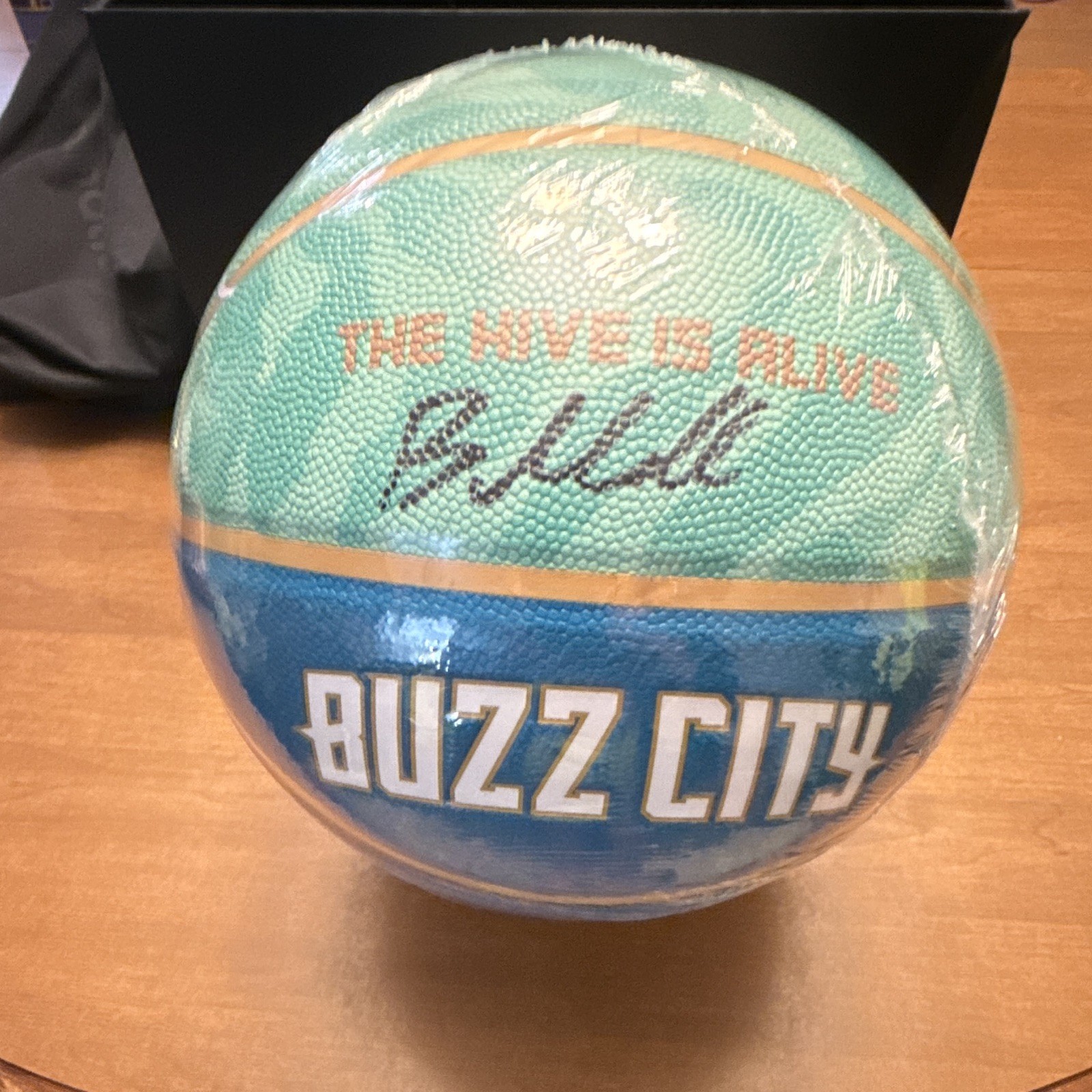 Brandon Miller Hand Signed Basketball Fanatics Authentic Charlotte Hornets