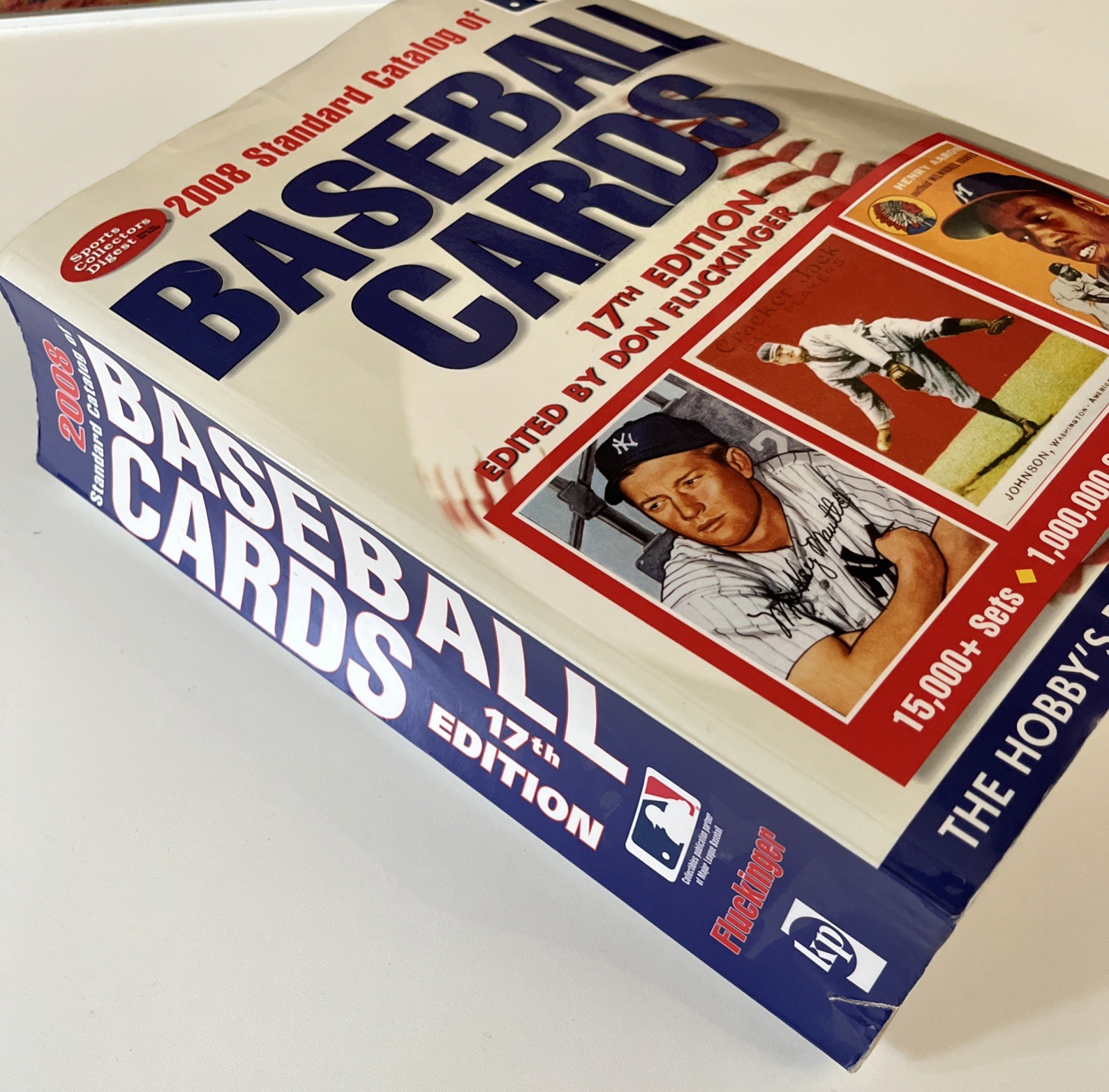 2008 Standard Catalog of Baseball Cards 17th Ed. Dan Fluckinger 2008 Price Guide