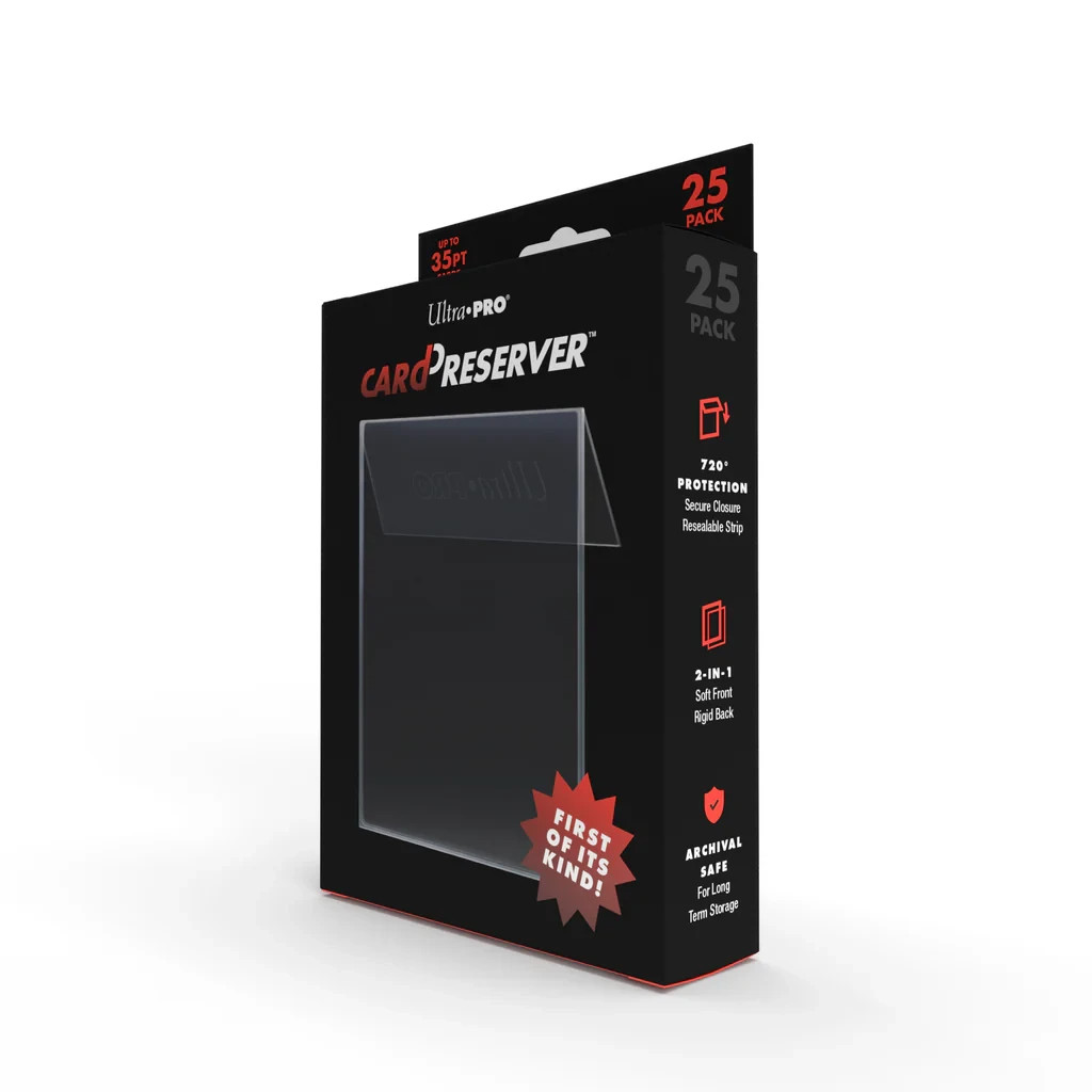 (100-Pack) Ultra-Pro Card Preservers Resealable Combo Card Holder Semi Rigid