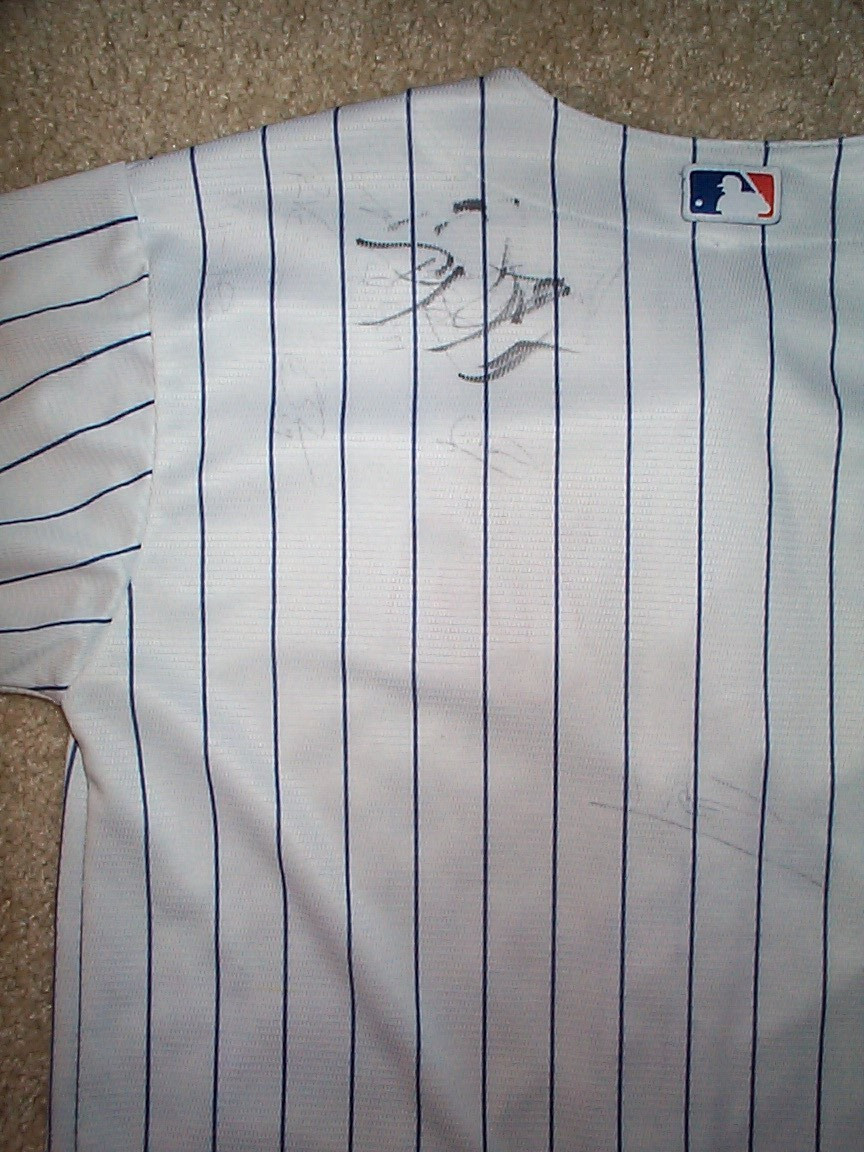 *IRREGULAR* New York NY Mets STITCHED/SEWN mlb Jersey YOUTH KIDS BOYS (L-LARGE)
