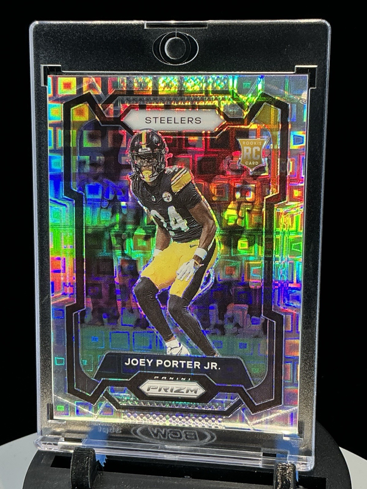 2023 Panini Prizm Joey Porter Jr Pandora Prizm Rookie RC /400 Steelers #386