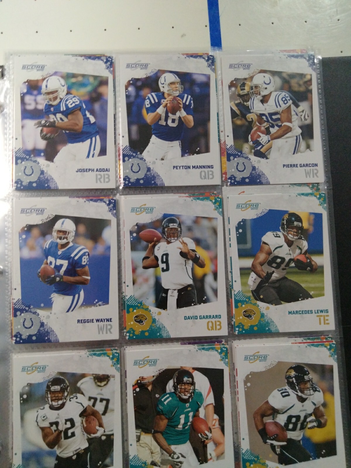 2010 SCORE Football Complete Set Binder Rob Gronkowski RC Dez Bryant A. Brown