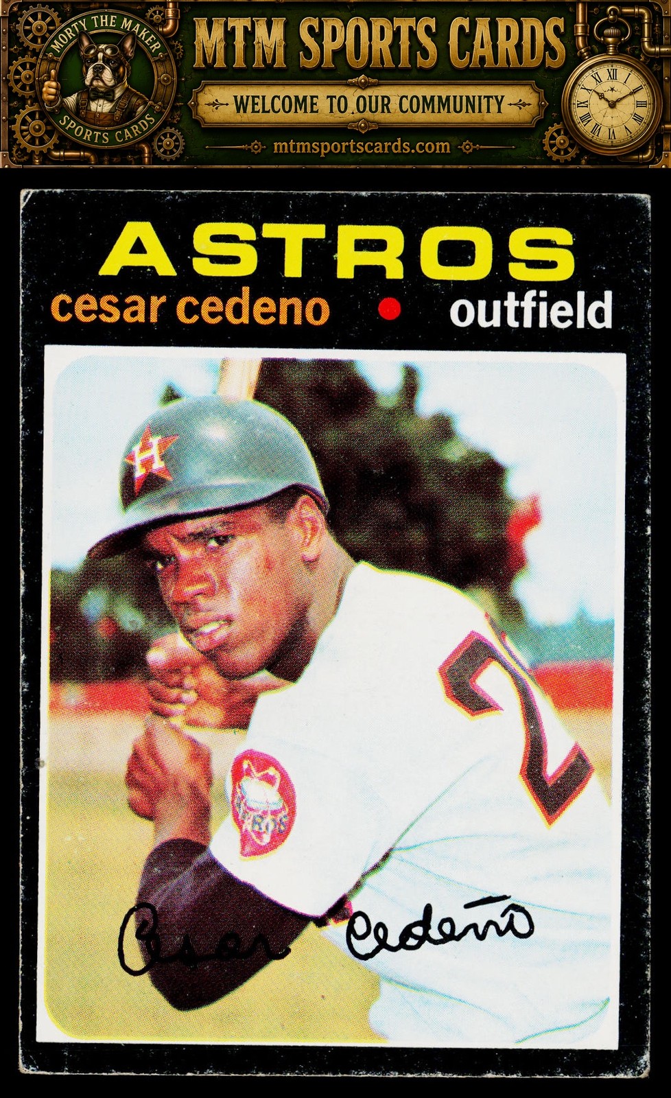 1971 Topps #237 Cesar Cedeno