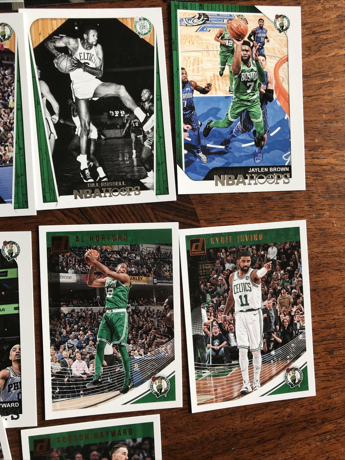 Boston Celtics Includes Tatum, Brown, Hayward, Russell, Bird, Pierce Option #1