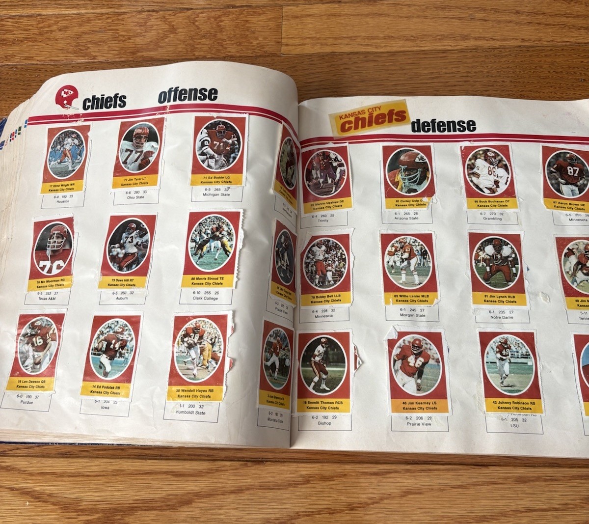 Vintage NFL Action 1972 Sunoco Sticker Album with Stickers – 90% Complete 💥