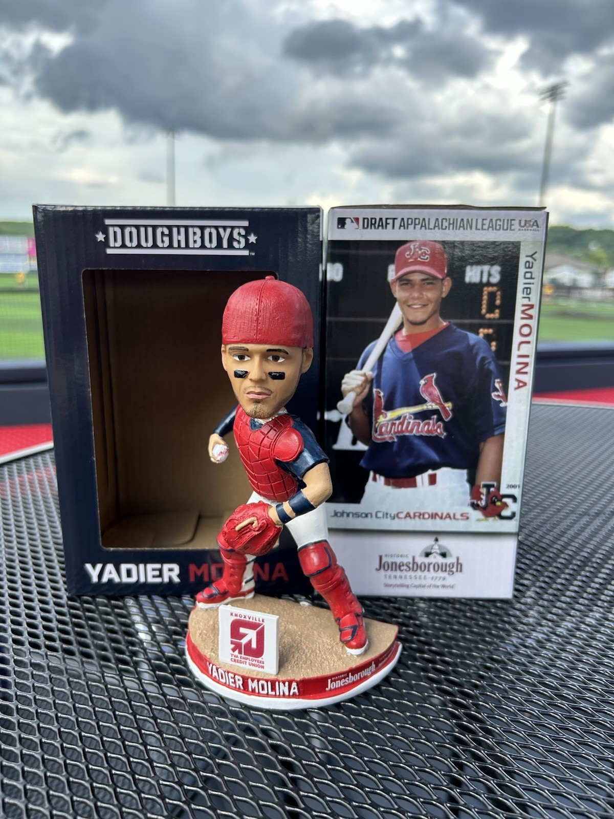 Johnson City Cardinals Yadier Molina Bobblehead