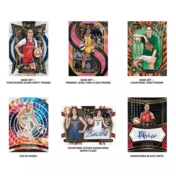 2025 Panini Select WNBA Singles PICK YOUR SILVER PRIZM