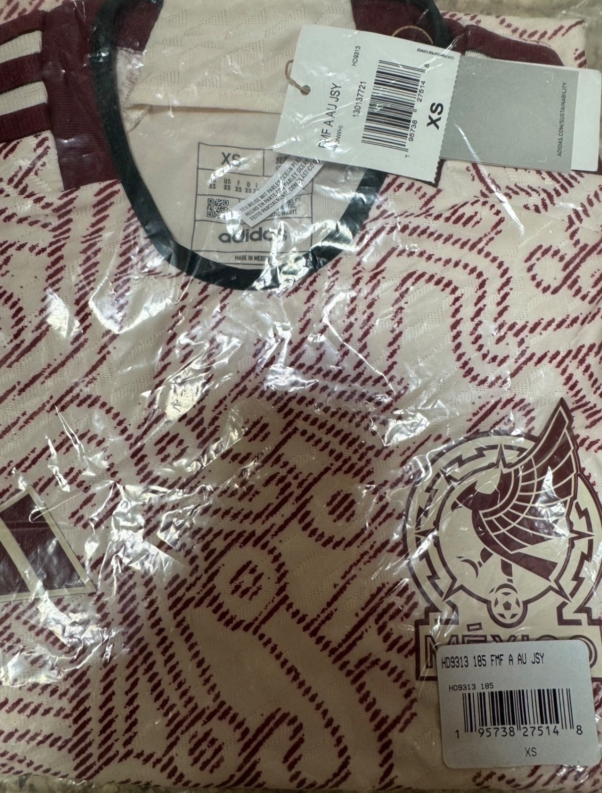 AUTHENTIC Adidas MEXICO AWAY JERSEY 2022 MENS HD9313 New NWT ORIGINAL