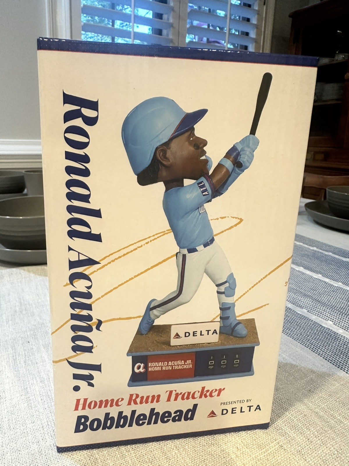 Ronald Acuna Jr. Home Run Tracker Bobblehead 6/16/26 Unopened