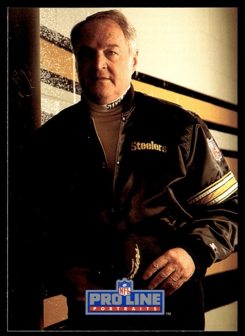 1991 Pro Line Portraits Chuck Noll Pittsburgh Steelers #193