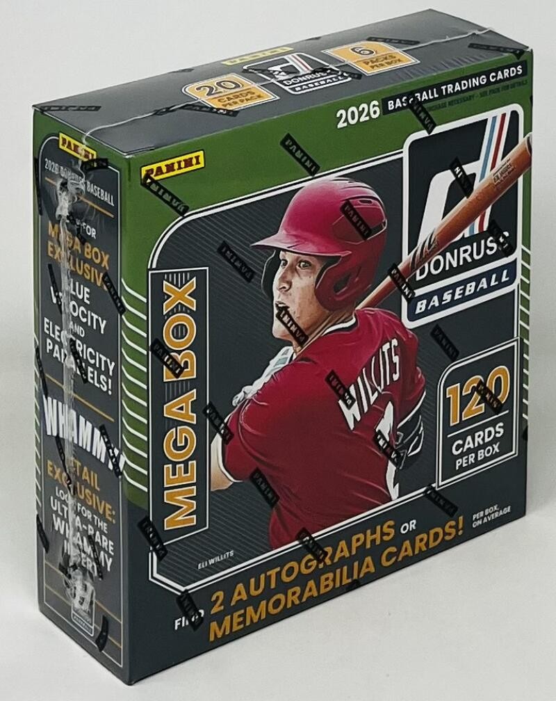 2026 Panini Donruss Baseball Mega Box