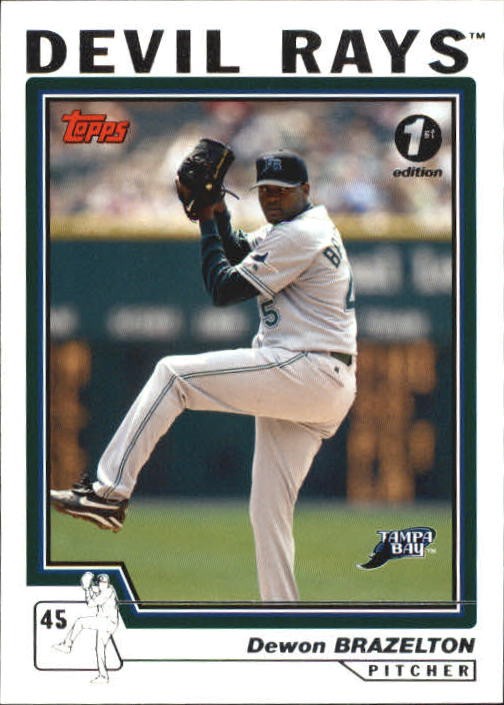 2004 Topps 1st Edition #392 Dewon Brazelton – BB