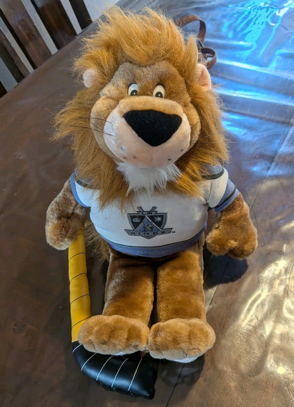 Rare Los Angeles Kings Bailey Mascot Plush Figure 15″ NHL