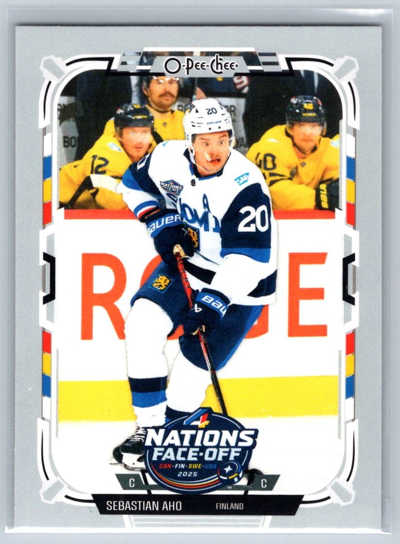 2025-26 O-Pee-Chee Sebastian Aho #535