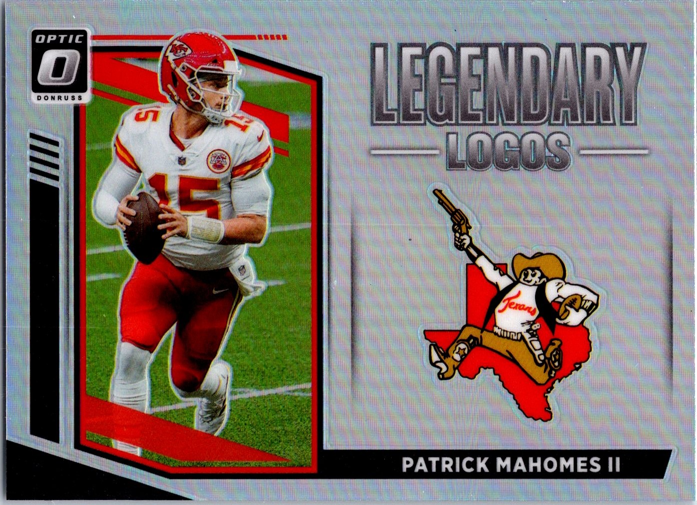 2021 Donruss Optic #LL-10 Patrick Mahomes II Legendary Logos