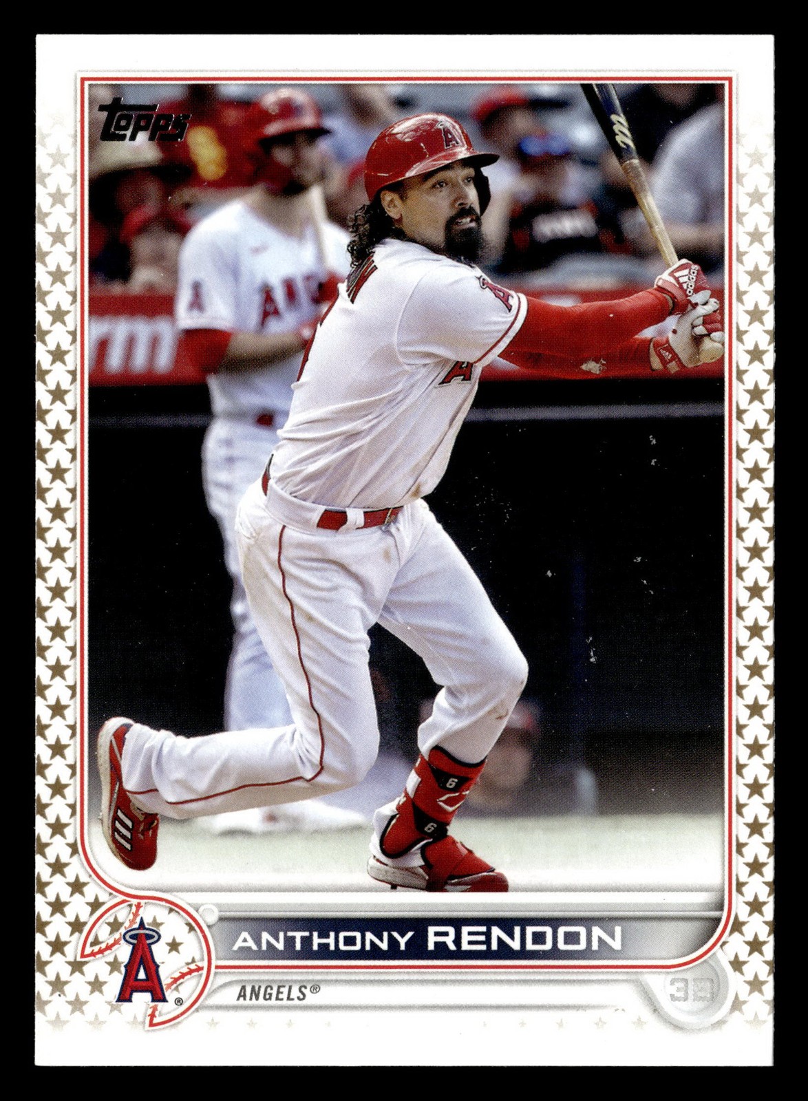 Anthony Rendon 2022 Topps Gold Star SP #620 Los Angeles Angels *031