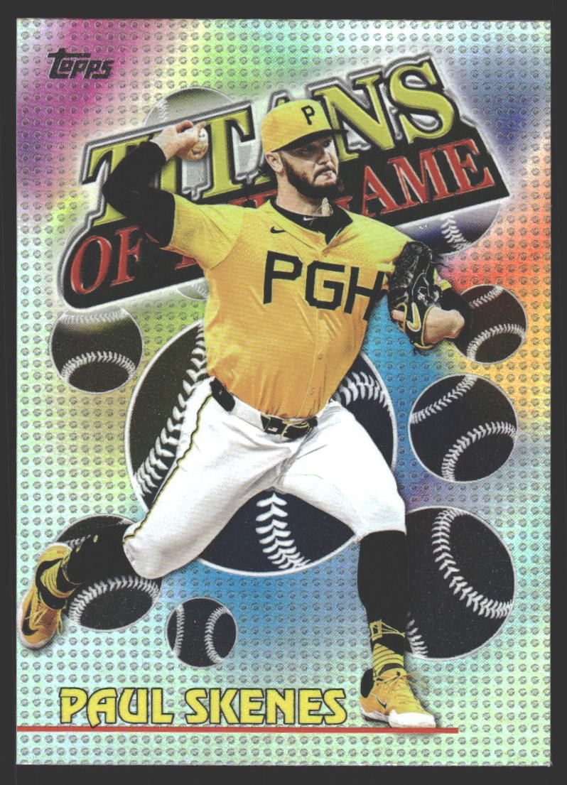Paul Skenes #TOG-14 2026 Topps Titans of the Game Pittsburgh Pirates