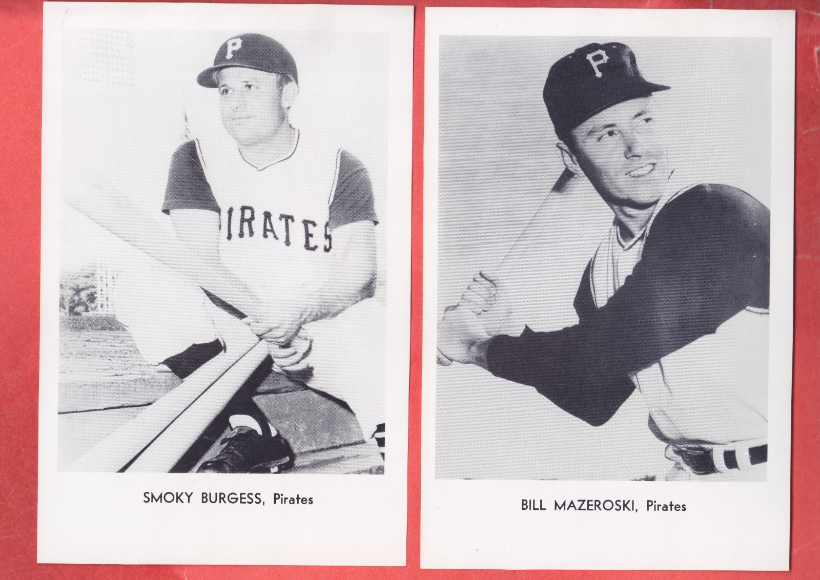 1963 PIRATES TEAM ISSUED COMPLETE SET OF 12 IN ORIGINAL ENVELOPE NM/MT