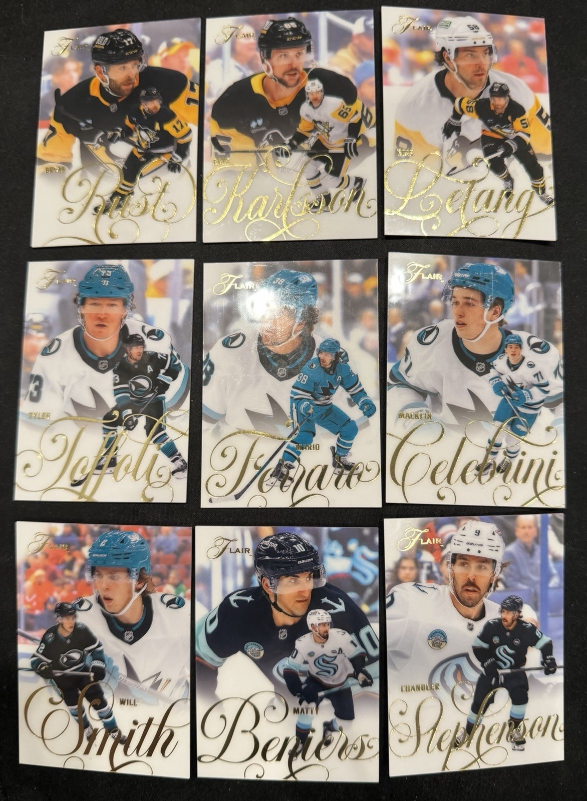 2025-26 Upper Deck Flair Hockey – Set Builder #1-200 w/ Rookies – You Pick!
