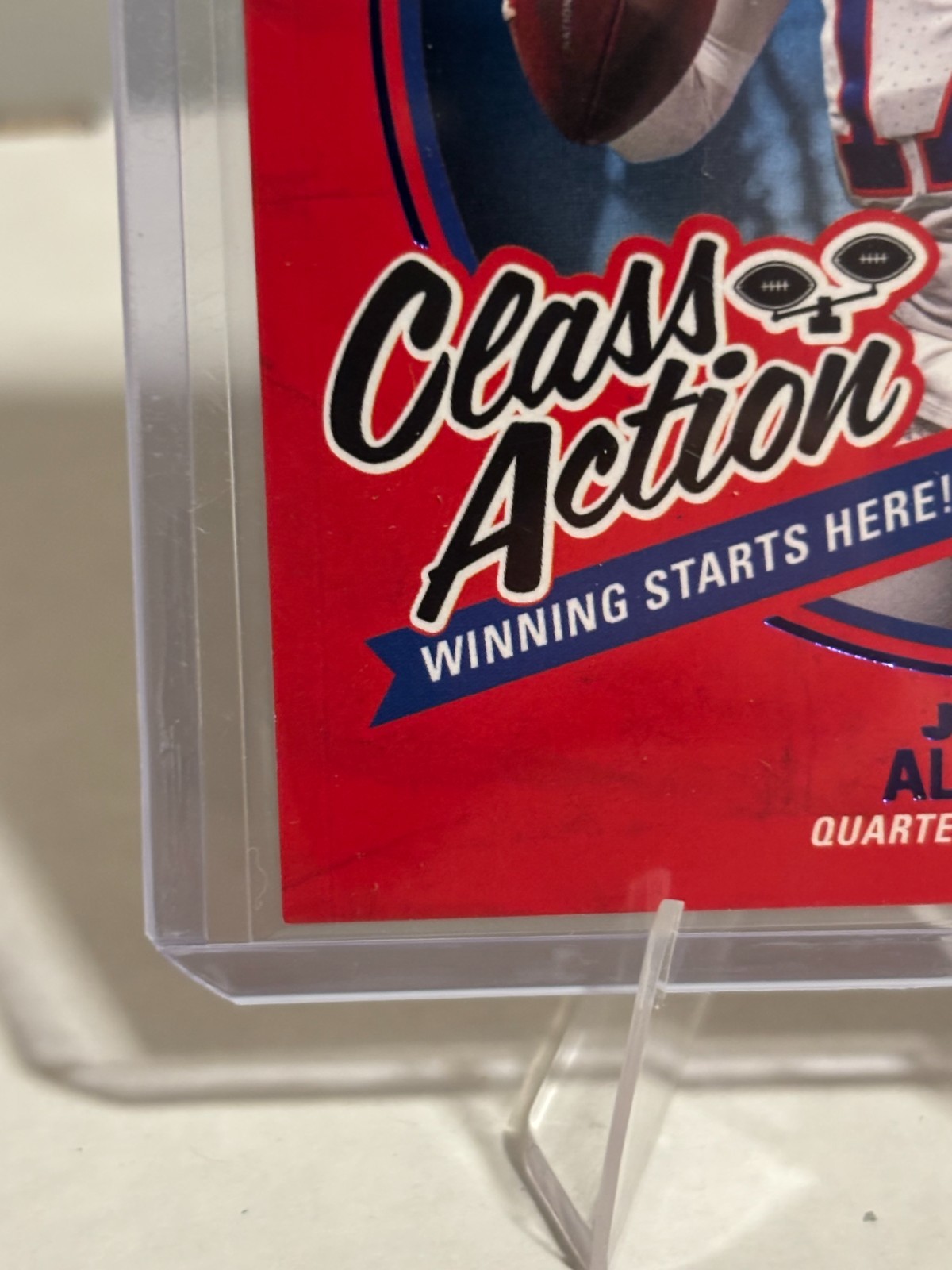 Josh Allen /5 Class Action #CA-4 Signature Class Color Match and First In Print