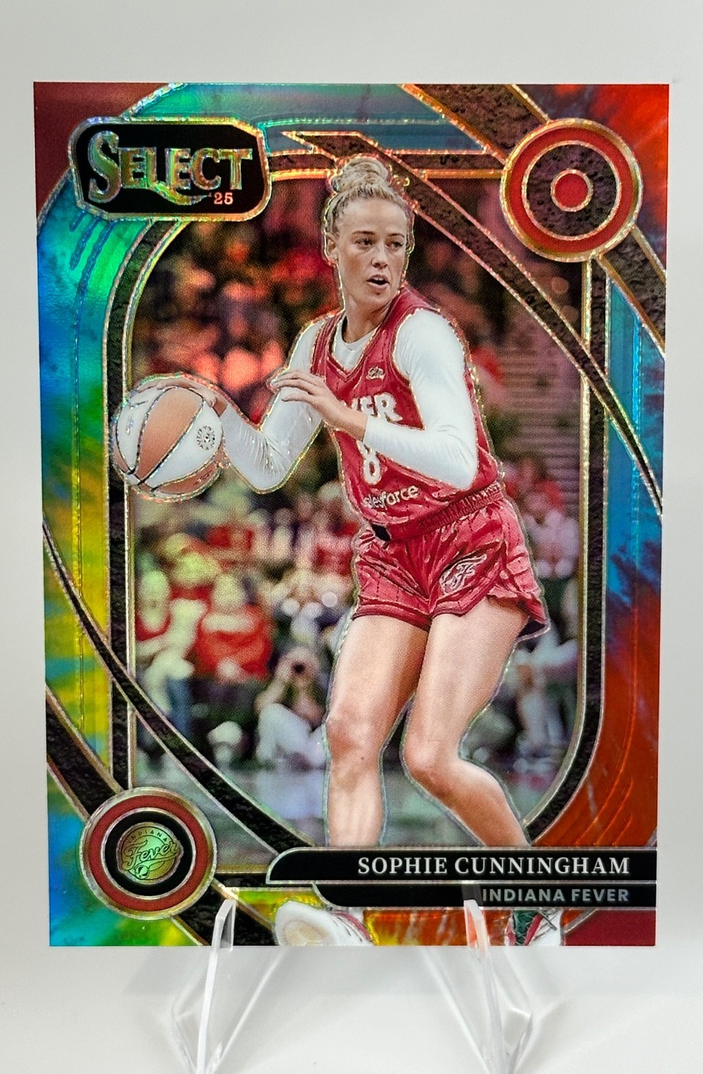 2025 Select WNBA Sophie Cunningham Tie Dye eBay 1/1 **COURTSIDE TIE DYE** 02/25