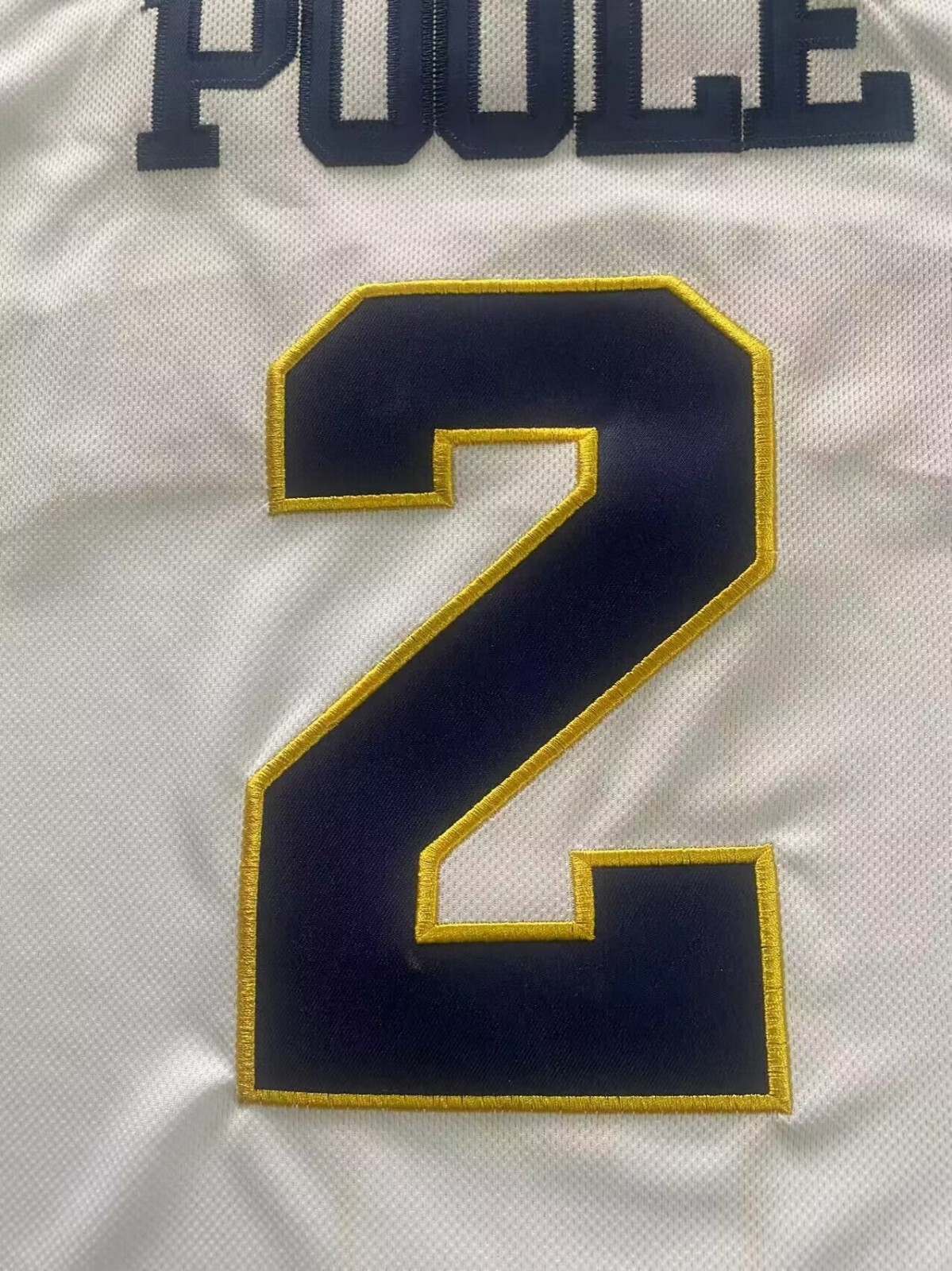 Men’s Retro Jordan Poole MICHIGAN #2 Basketball Jersey Stitched