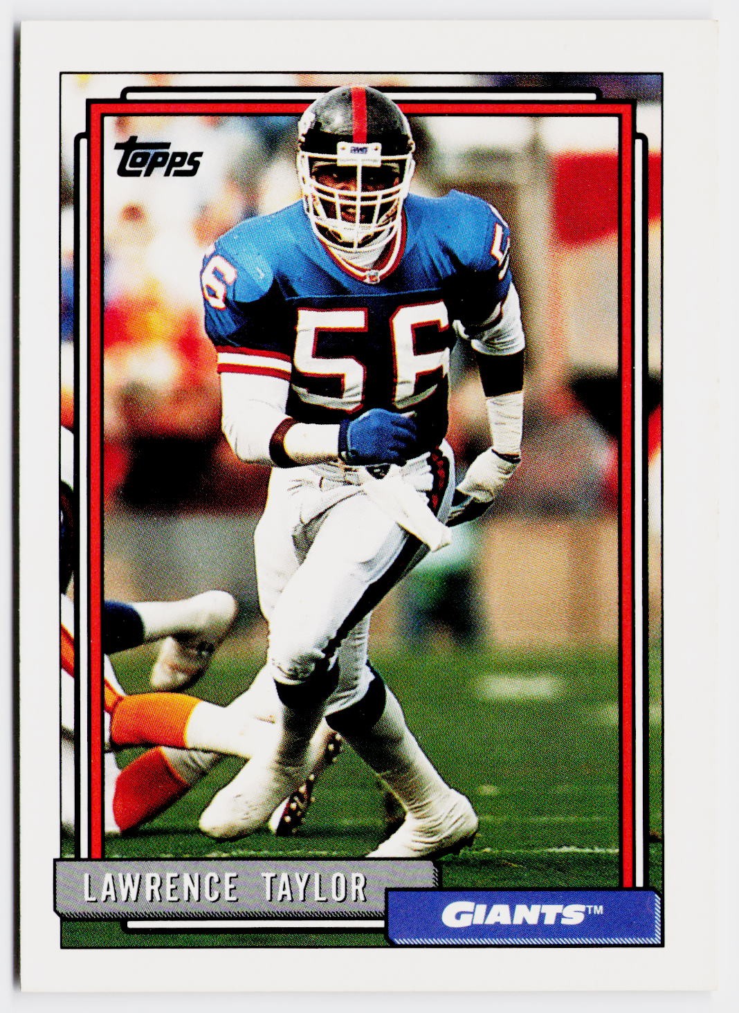1992 Topps #756 Lawrence Taylor