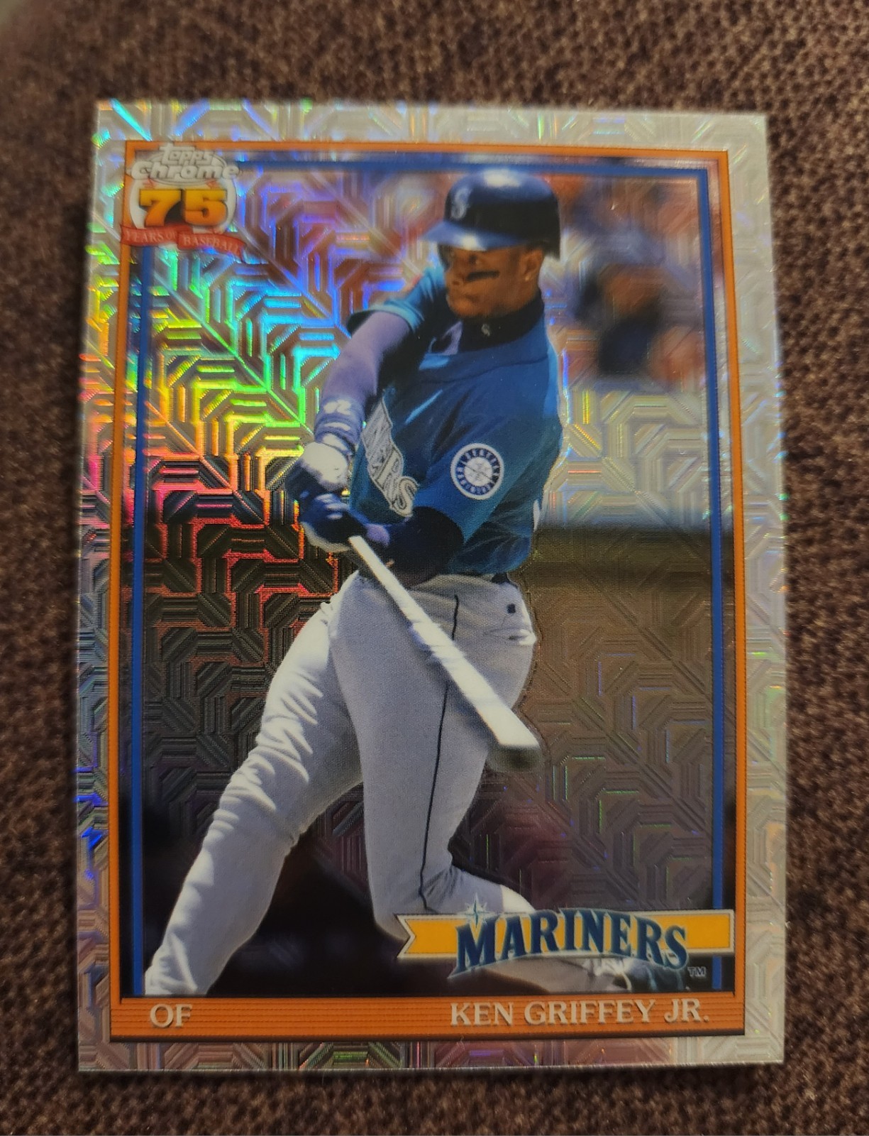 2026 Topps Series 1 Ken Griffey Jr Silver Pack Mojo Seattle Mariners 91C-51