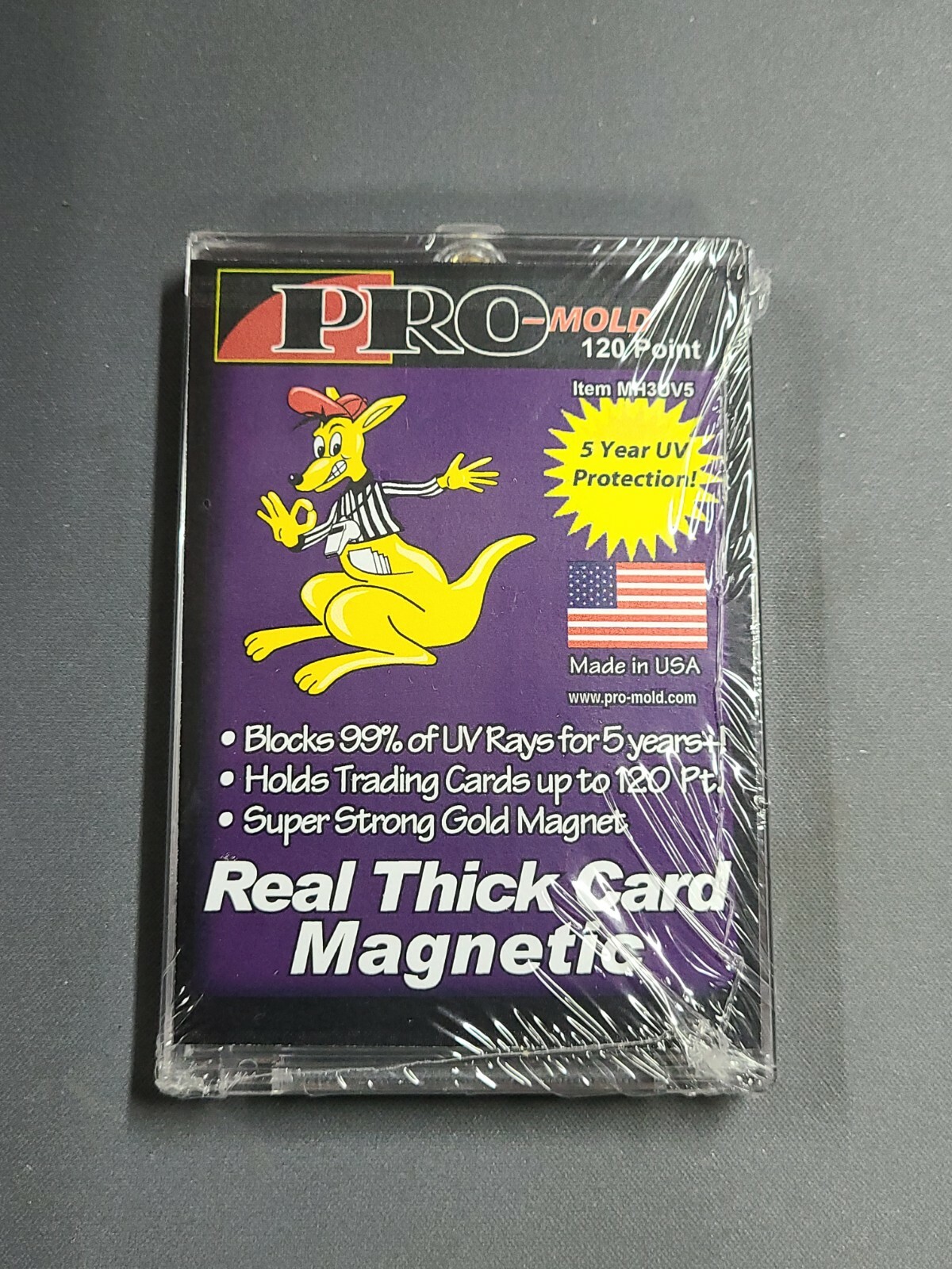 5x Pro Mold 120 PT One Touch Thick Card Magnetic Card Holder Ultra BCW USA!