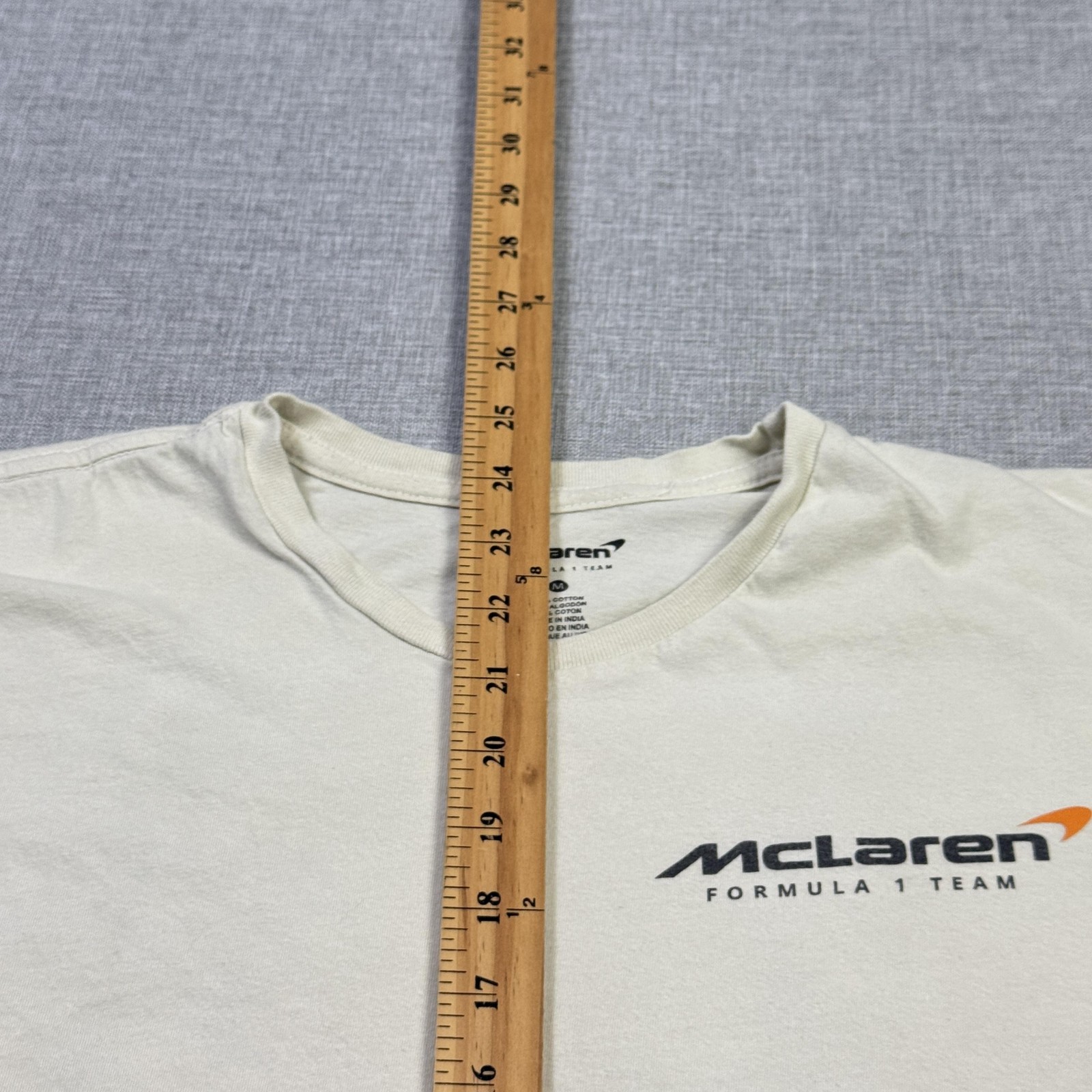 McLaren Formula 1 Team T-Shirt Mens Medium White Racing-Formula 1 Team Apparel