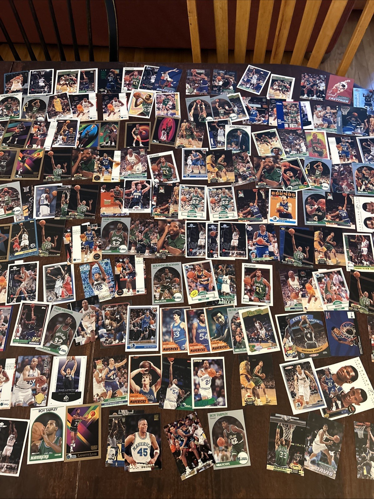 Dallas Mavericks 170+ Nowitzki Mashburn Card Lot Stars Average EX-Mint As Shown!