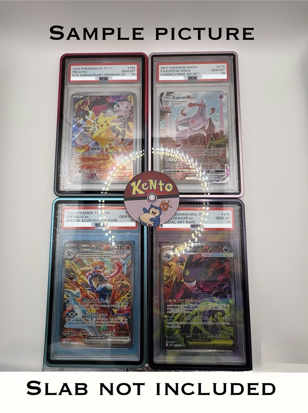 Magnetic Slab Case Protector compatible with PSA/ CGC, UV Protection