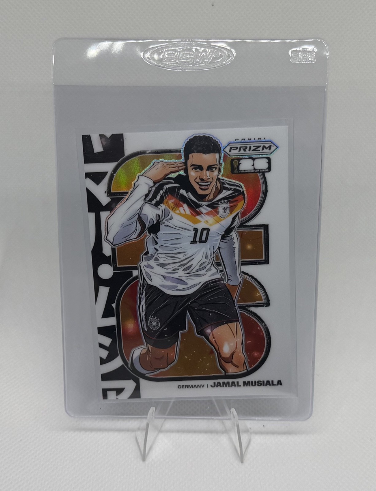 2026 Panini Prizm World Cup Manga Jamal Musiala Germany SSP!