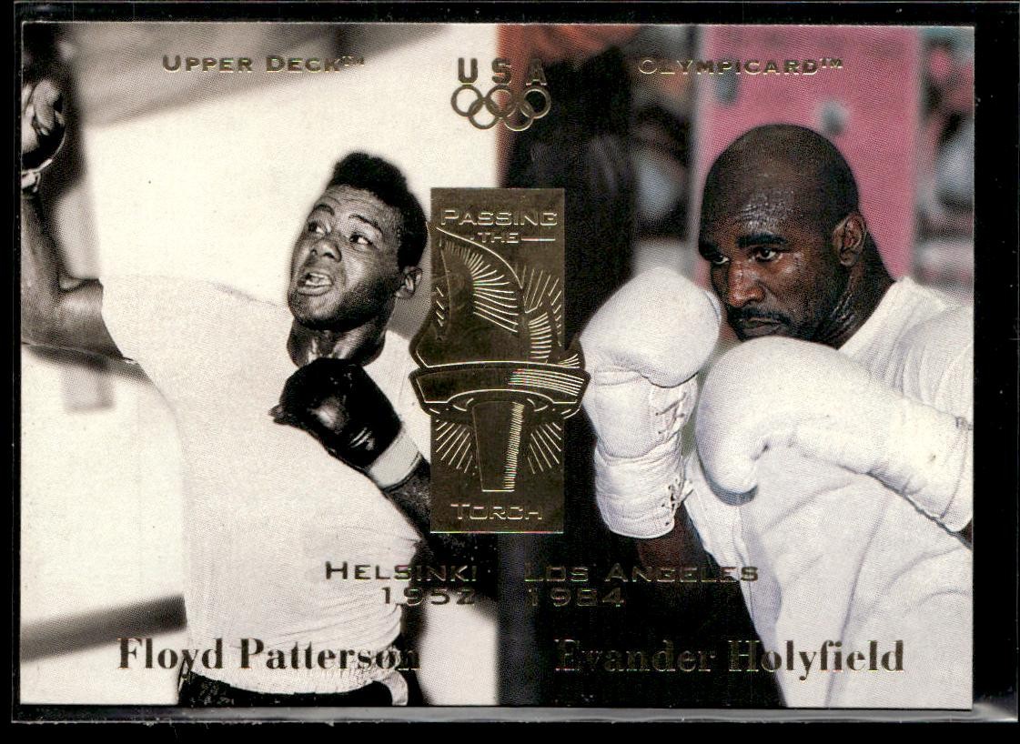 1996 Upper Deck USA Olympicards Floyd Patterson / Evander Holyfield PT HSC