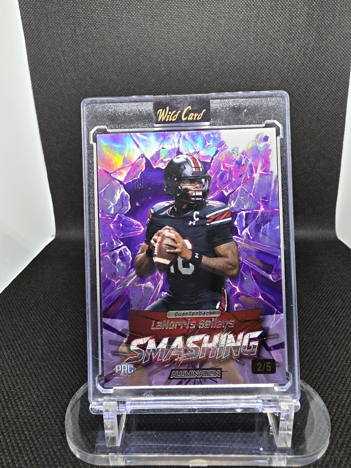 2026 Wild Card Alumination Smashing LaNorris Sellers SC Gamecocks JSMPR1-LS 2/5