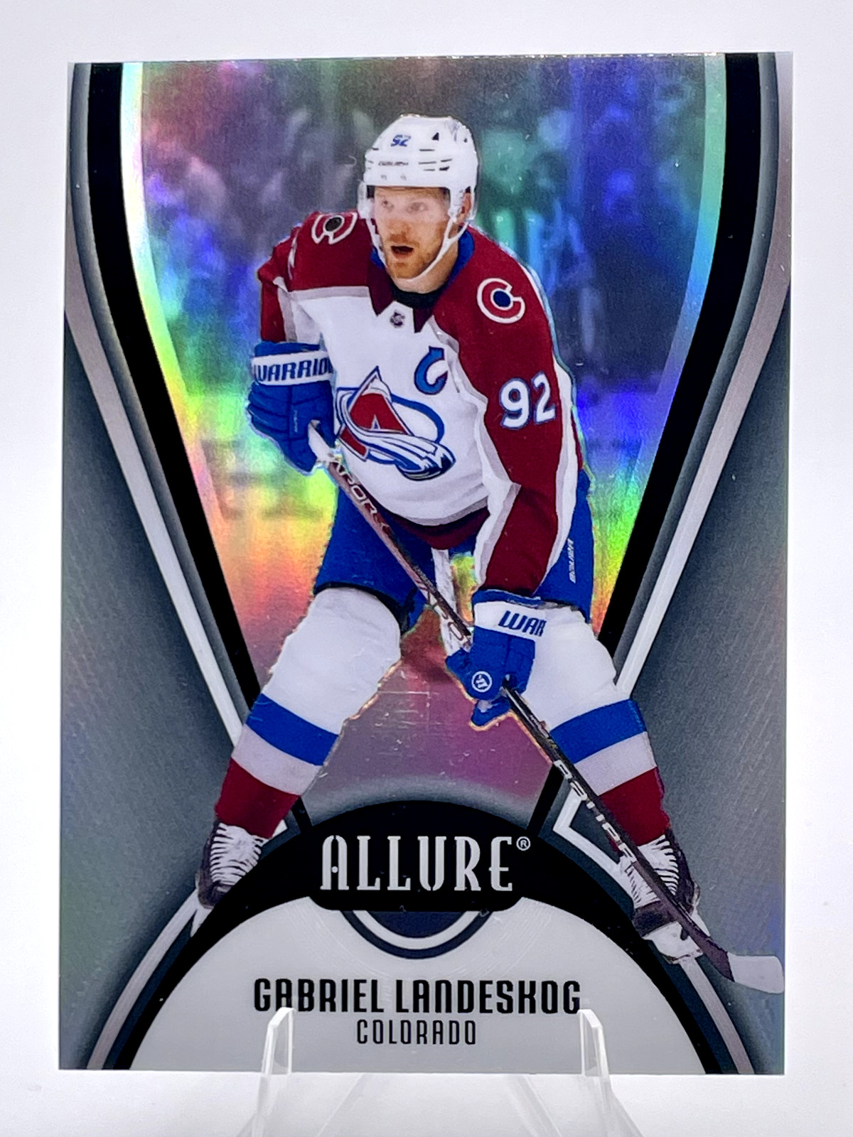 2025-26 UD Allure Hockey Black Rainbow – You Pick – Complete Your Set