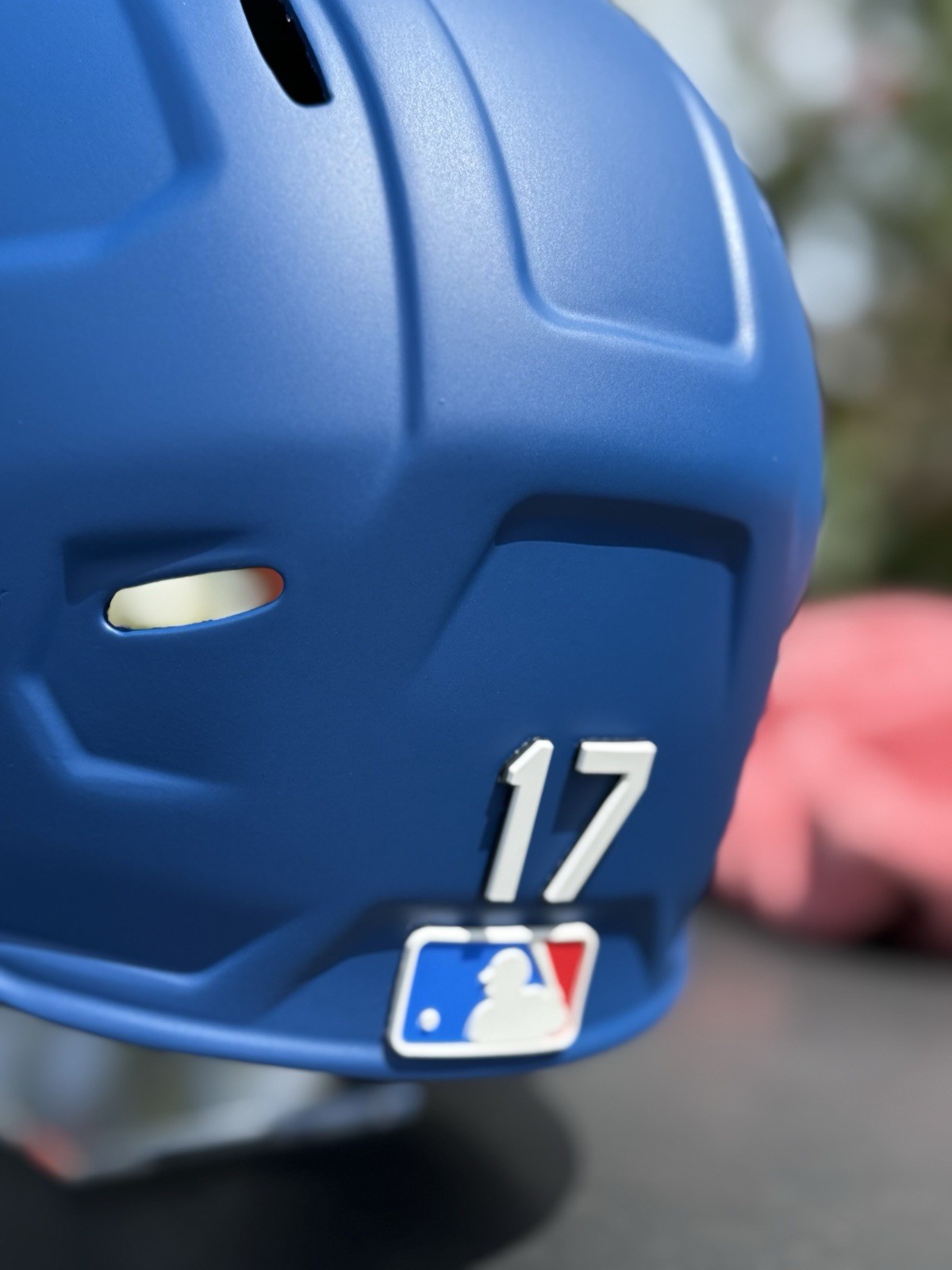 LOS ANGELES DODGERS OHTANI AUTHENTIC RAWLINGS MACH PRO CUSTOM BATTING HELMET