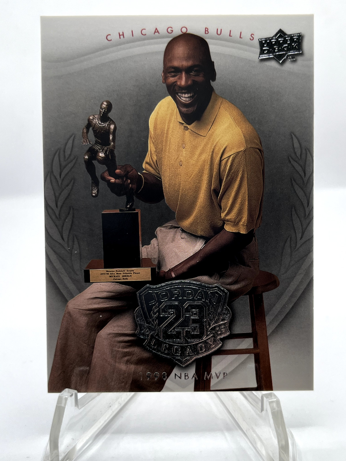 2009-10 Upper Deck Michael Jordan (23) Chicago Bulls GOAT #49