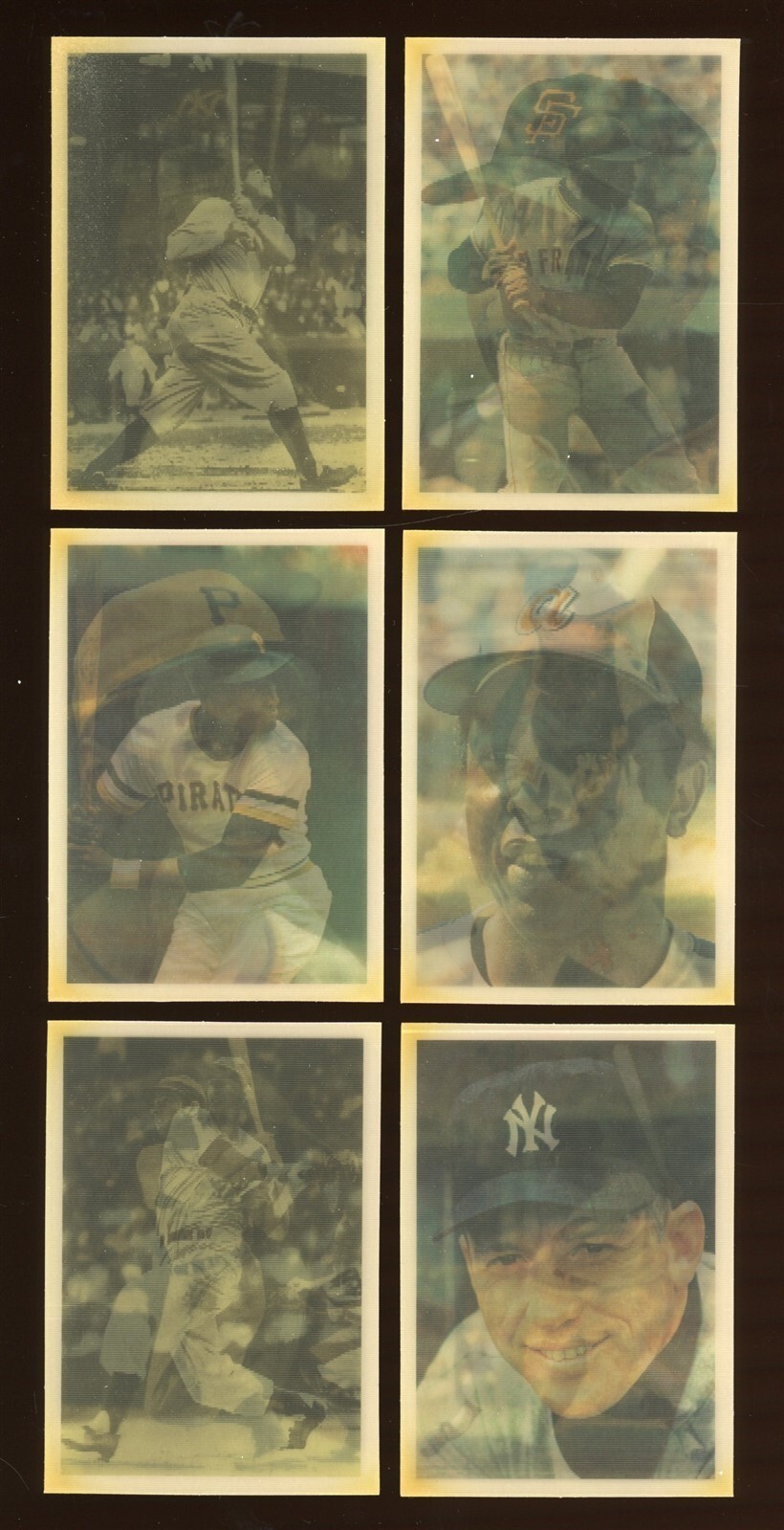 1986 Sportflics Decades Greats Baseball (#1-#75) Pick your Player