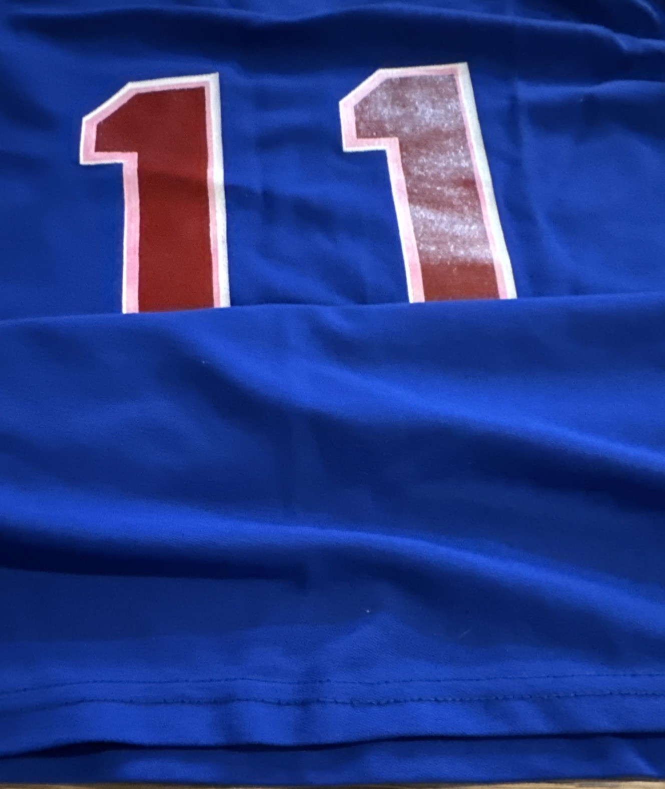 Vintage Isiah Thomas Detroit Pistons MacGregor Sand Knit Jersey XL Bad Boys 80’s