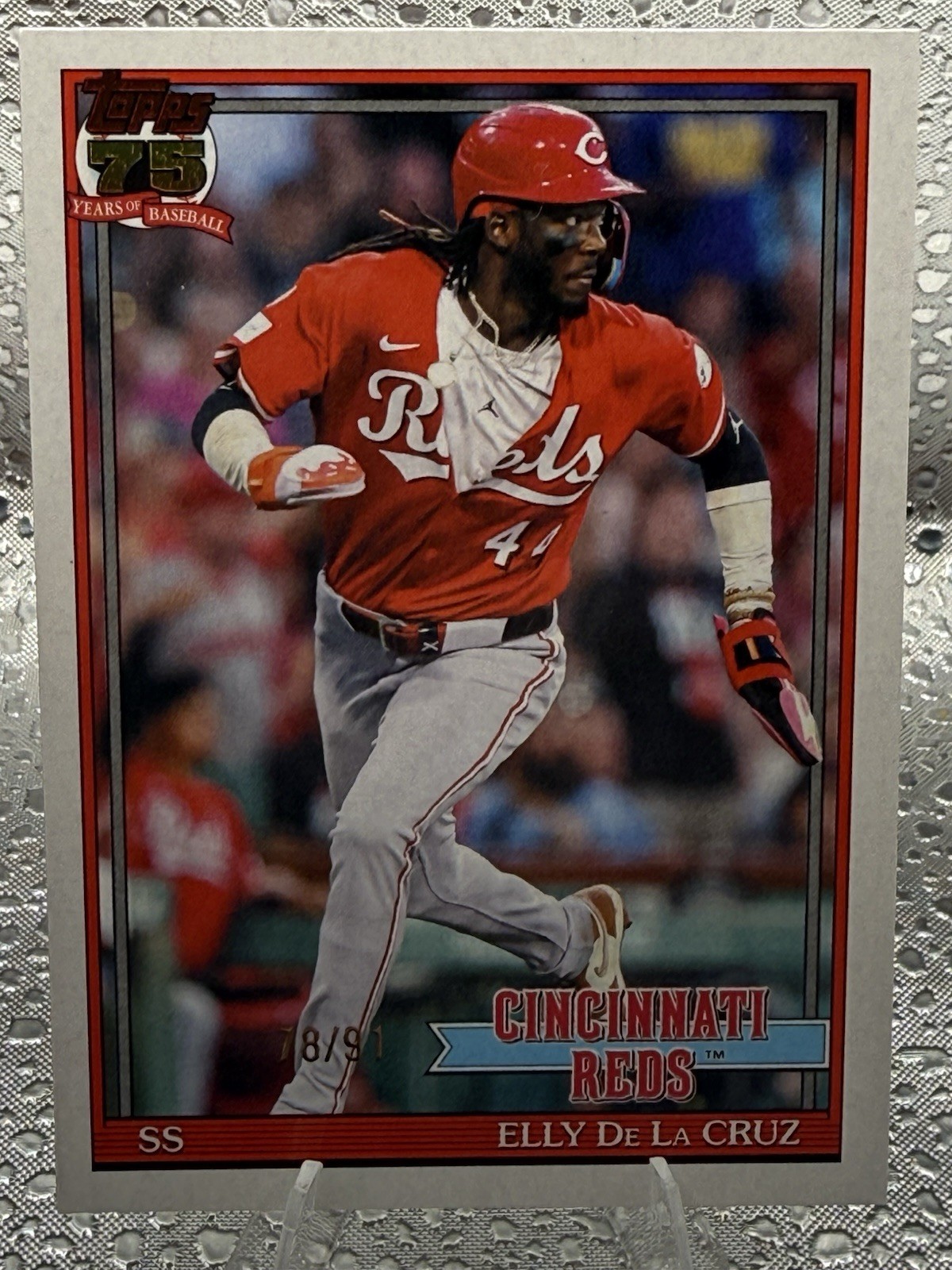 2026 Topps Series 1 – 1991 Topps Baseball Elly De La Cruz The Real One /91