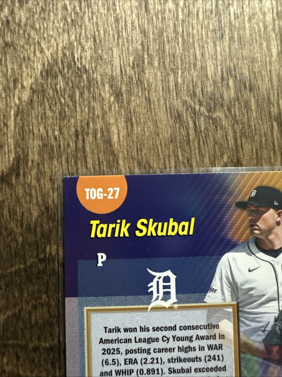 2026 Topps Series 2 Tarik Skubal Titans of the Game #TOG-27 Detroit Tigers