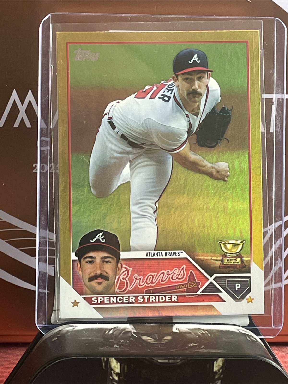 2023 Topps Series 2 Spencer Strider Gold /2023 #602 Braves