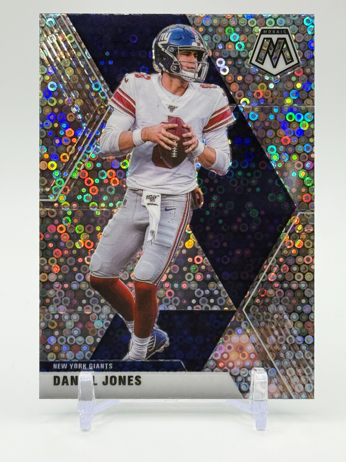 2020 Panini Mosaic DANIEL JONES Silver Disco #151 Giants