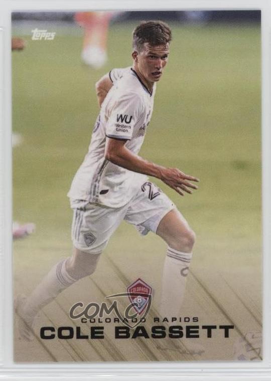 2020 Topps MLS Playoffs Cole Bassett #9 Rookie RC 0c2