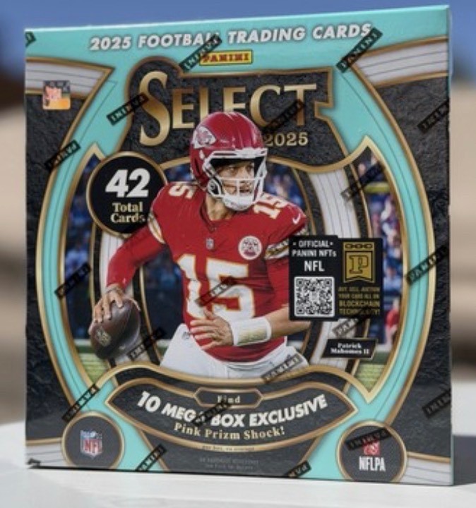 2025 Panini Select Football Mega Box Case Factory Sealed New (20 Boxes)
