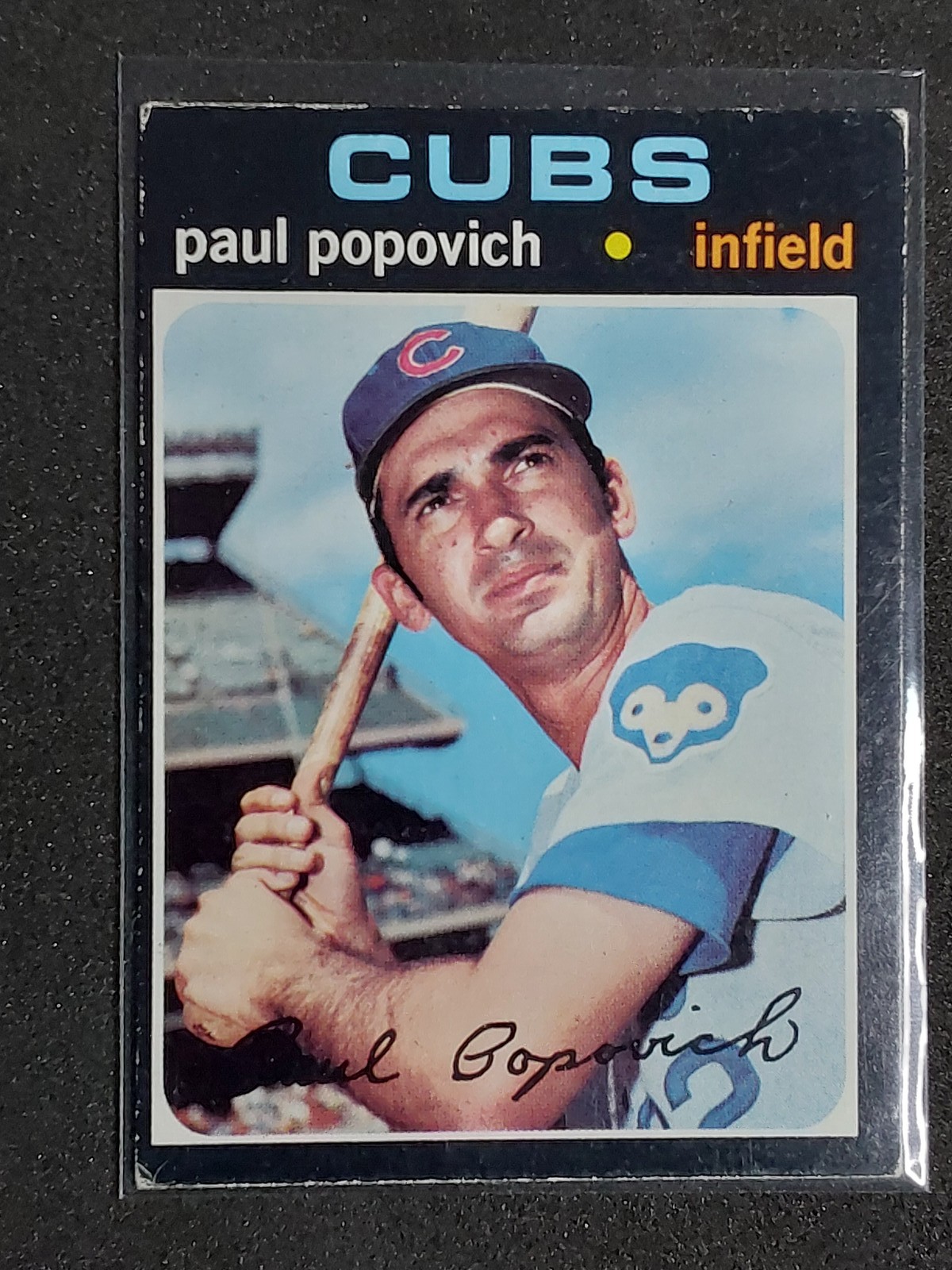 1971 Topps #726 Paul Popovich
