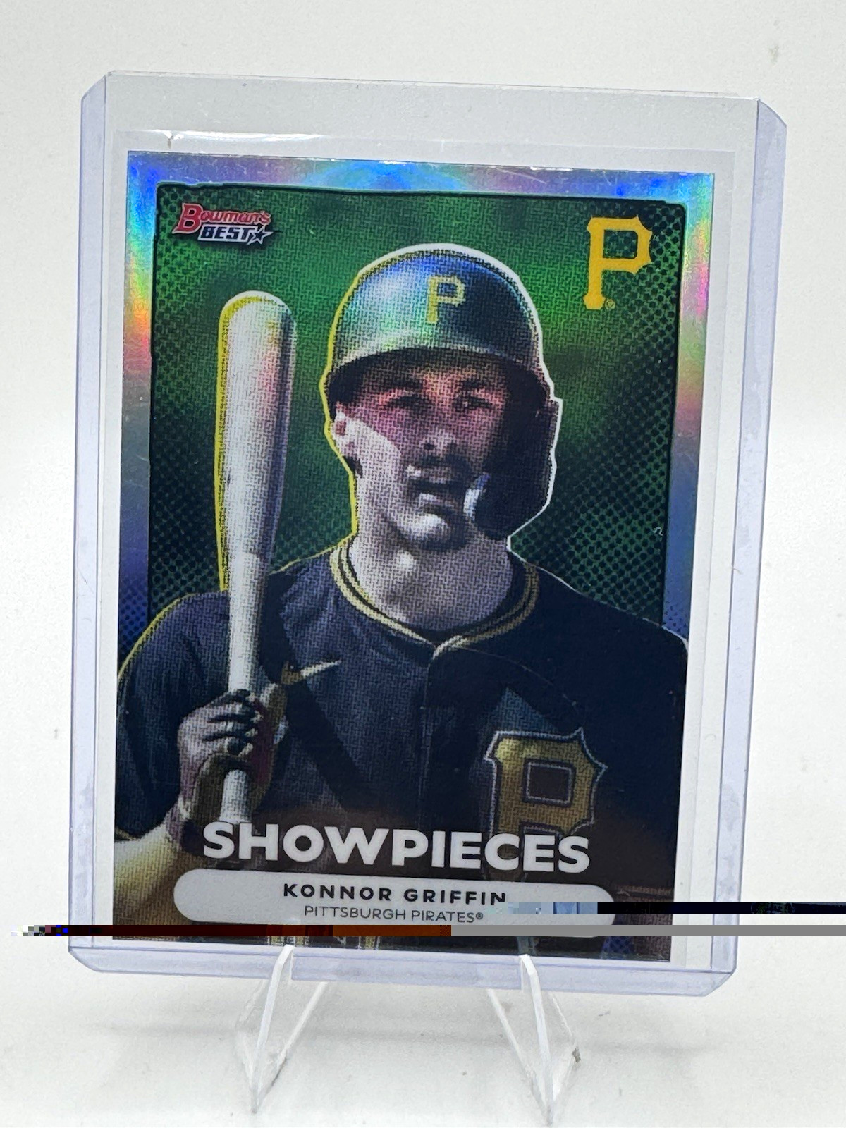 Topps Bowman’s Best Showpieces Konnor Griffin Pittsburgh Pirates #BS-15 2025